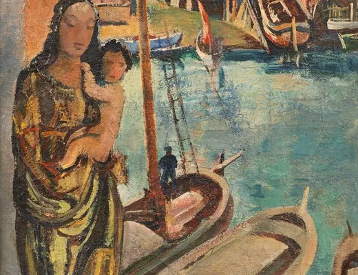 La Vierge du Port de Saint-Tropez